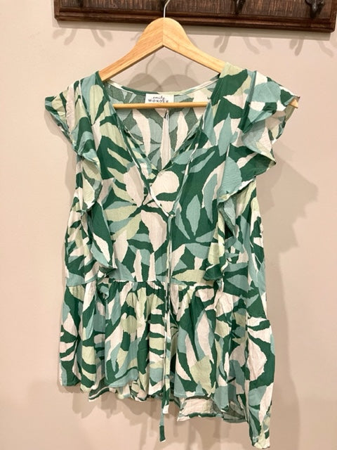 Jessica Floral - Green